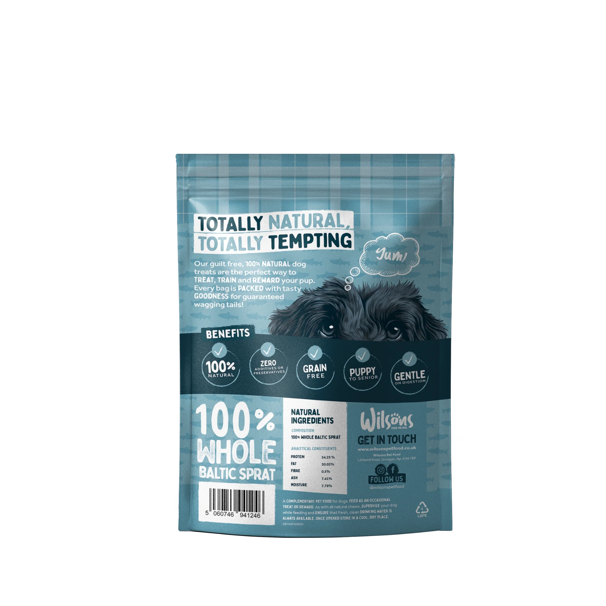 Baltic Sprats Natural Dog Treats - Image 3