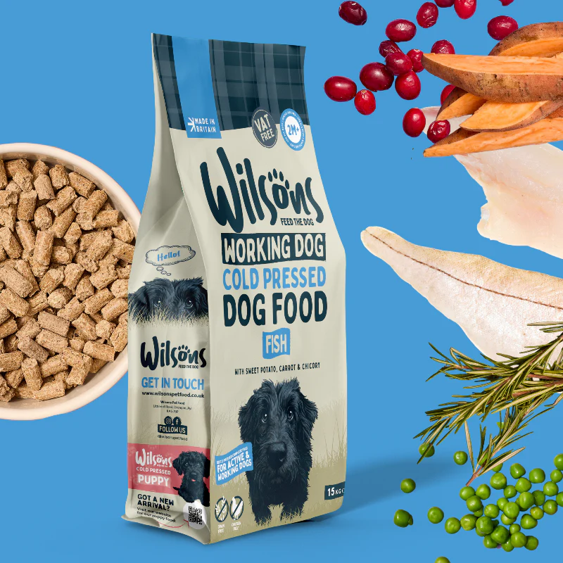 Fish Cold Pressed Working Dog Food - Image 3