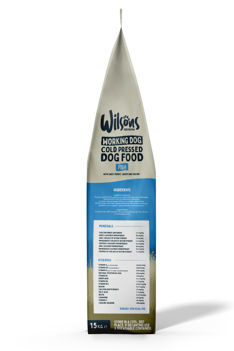 Fish Cold Pressed Working Dog Food - Image 6