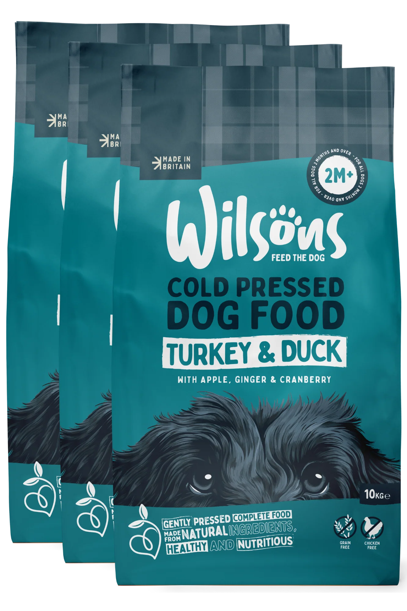 Turkey & Duck Premium British Cold Pressed Dog Food - Image 8