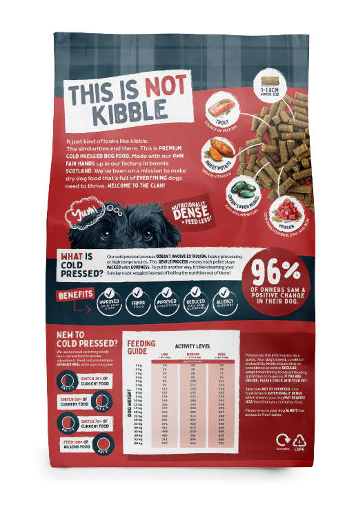 Venison & Trout Premium British Cold Pressed Dog Food - Image 7